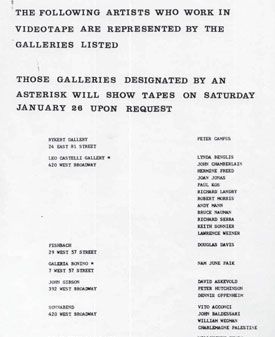 Gallery List